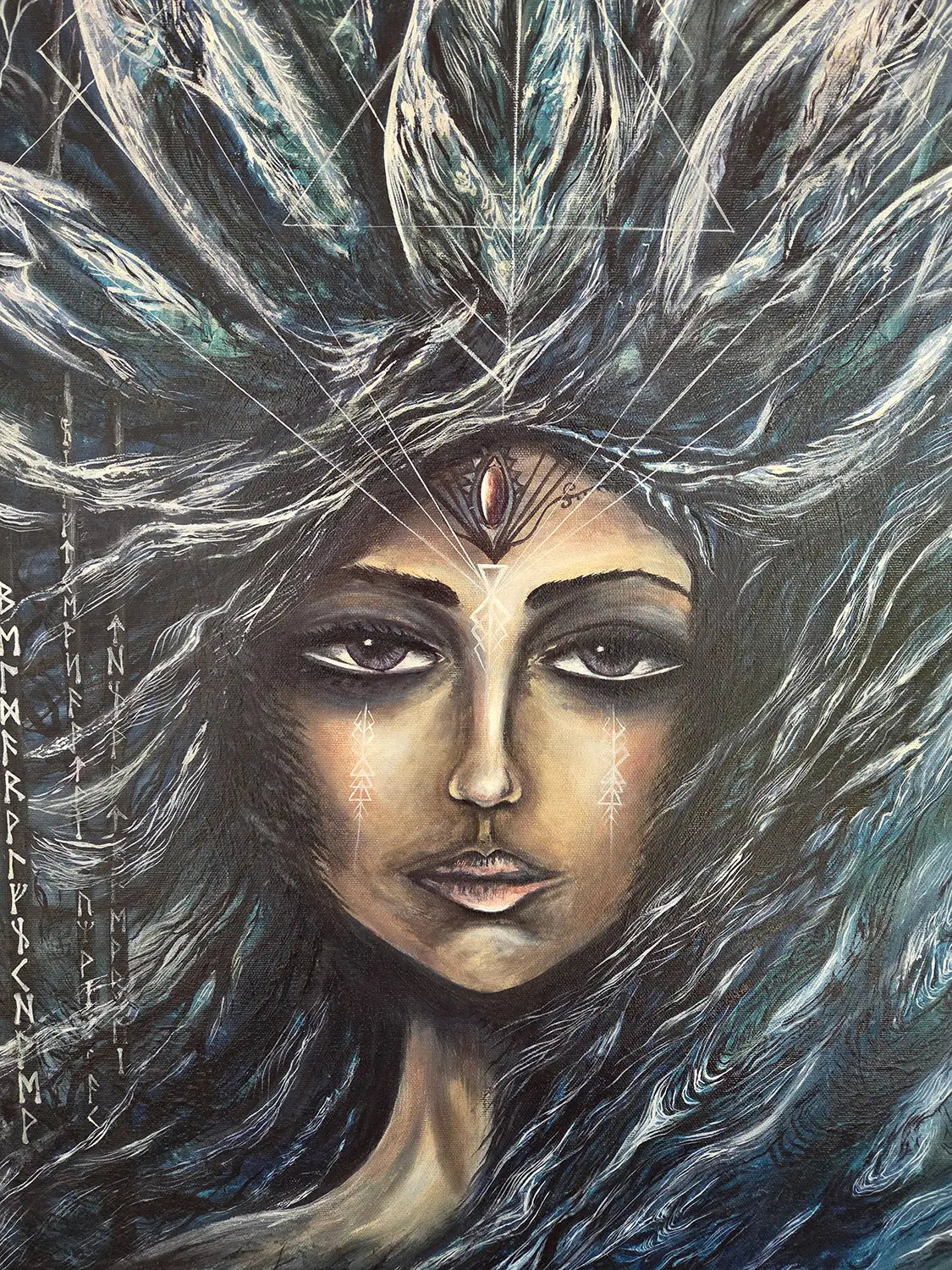 She is the Weaver of Abundance in all Forms - Original