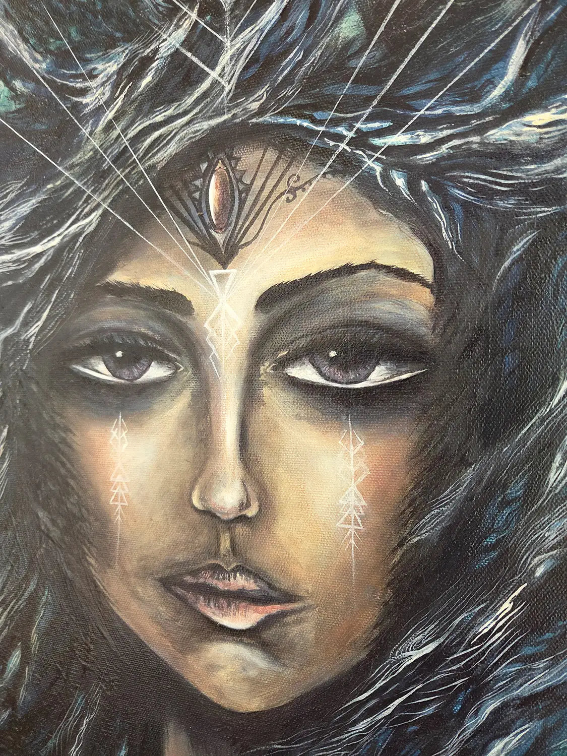 She is the Weaver of Abundance in all Forms - Original