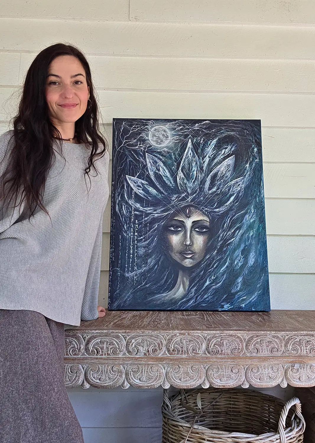 She is the Weaver of Abundance in all Forms - Original