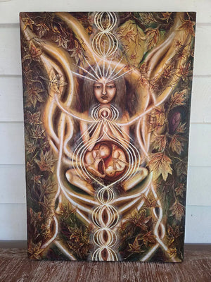 She Sings to Earth's Frequency - Original