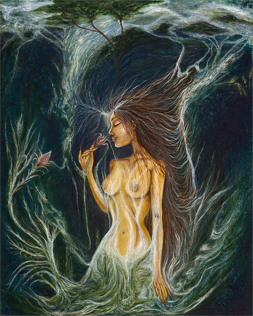 All Earth’s Water Became Her