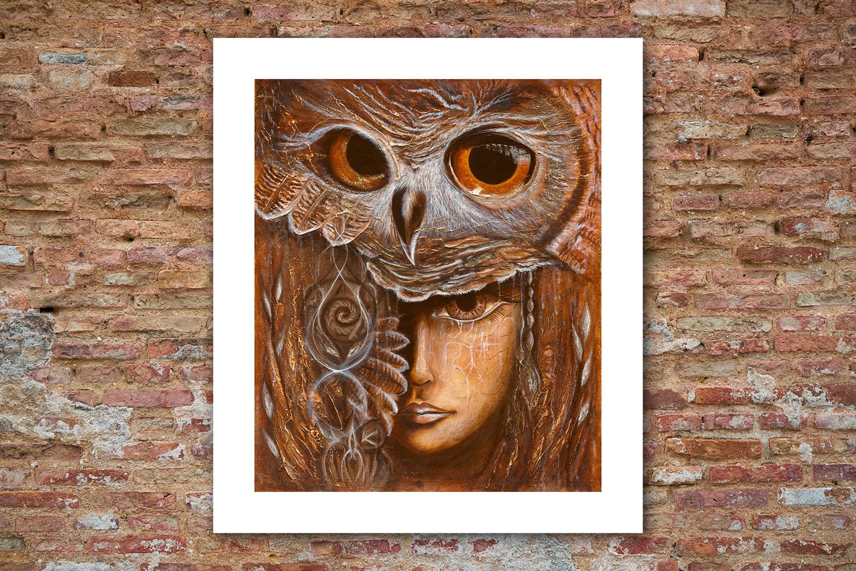 Shikari - The seeker of Wisdom - Original Framed Painting