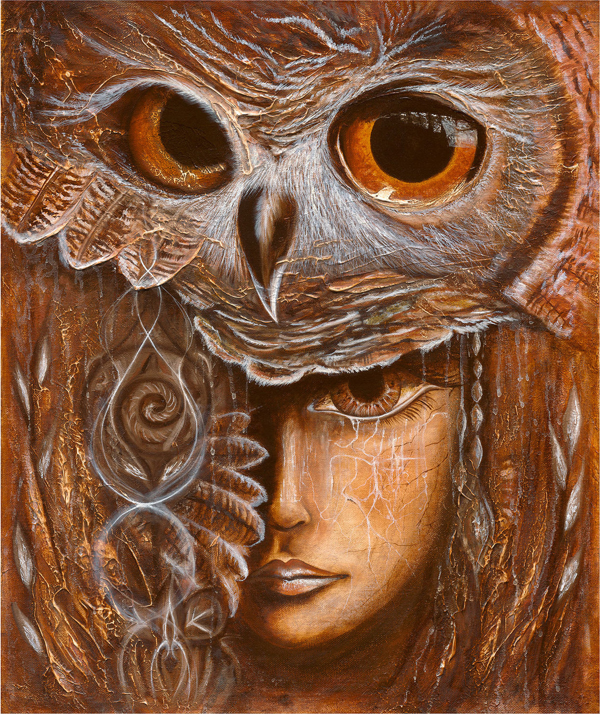 Shikari - The seeker of Wisdom - Original Framed Painting