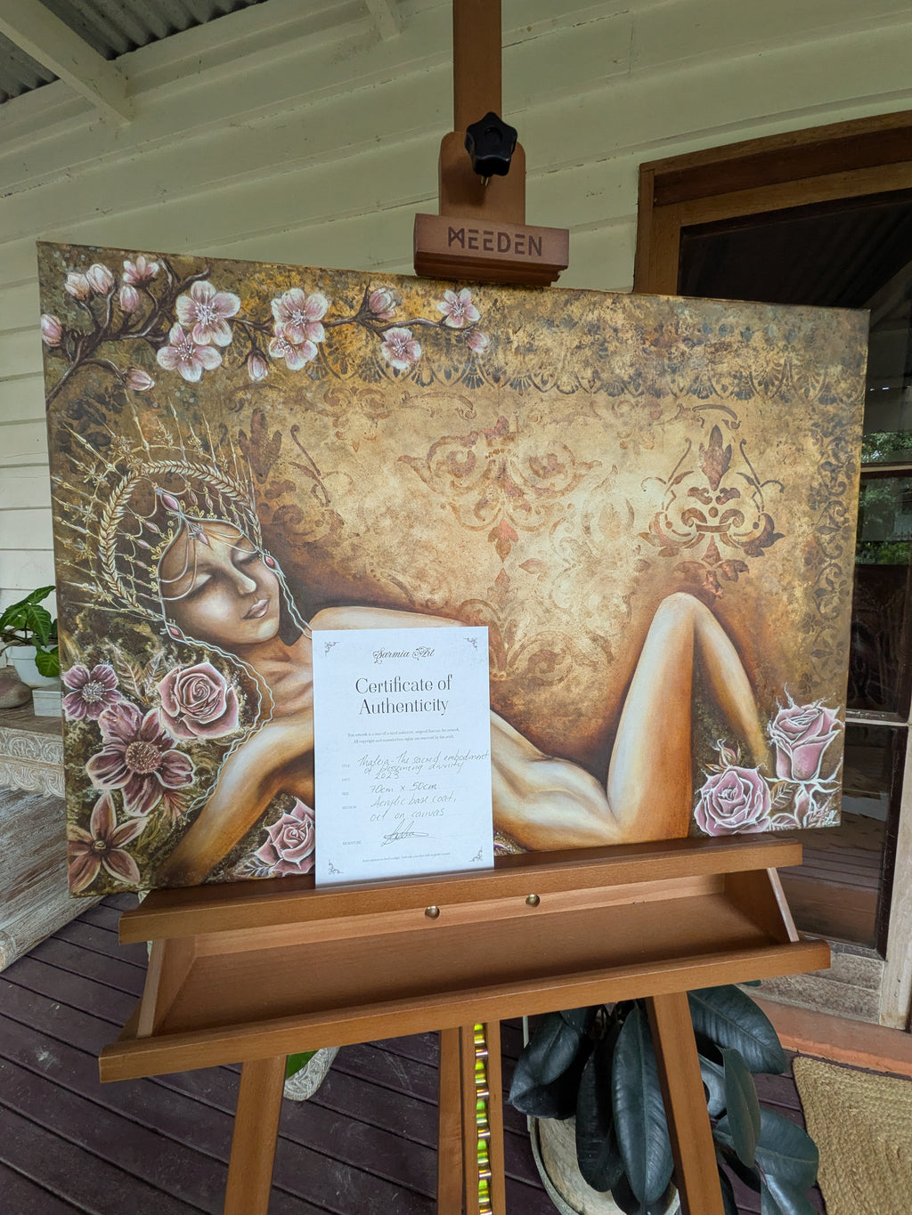Temple of Roses - Thaleia - The Sacred Embodiment of Blossoming Divinity