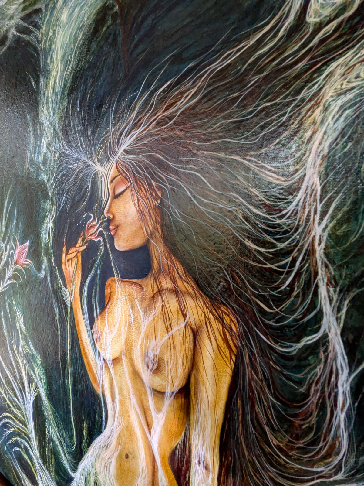 All Earth’s Water Became Her