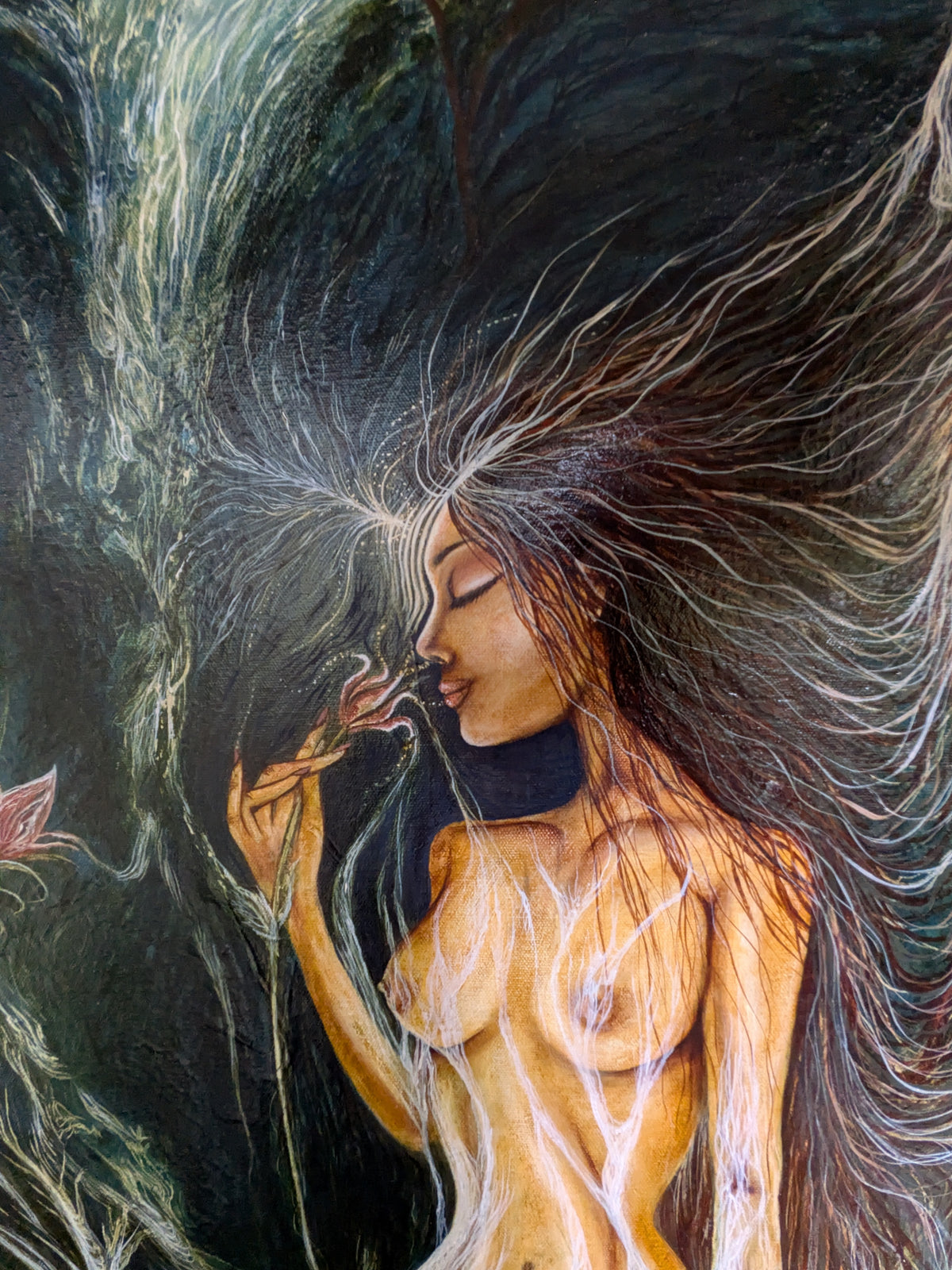 All Earth’s Water Became Her