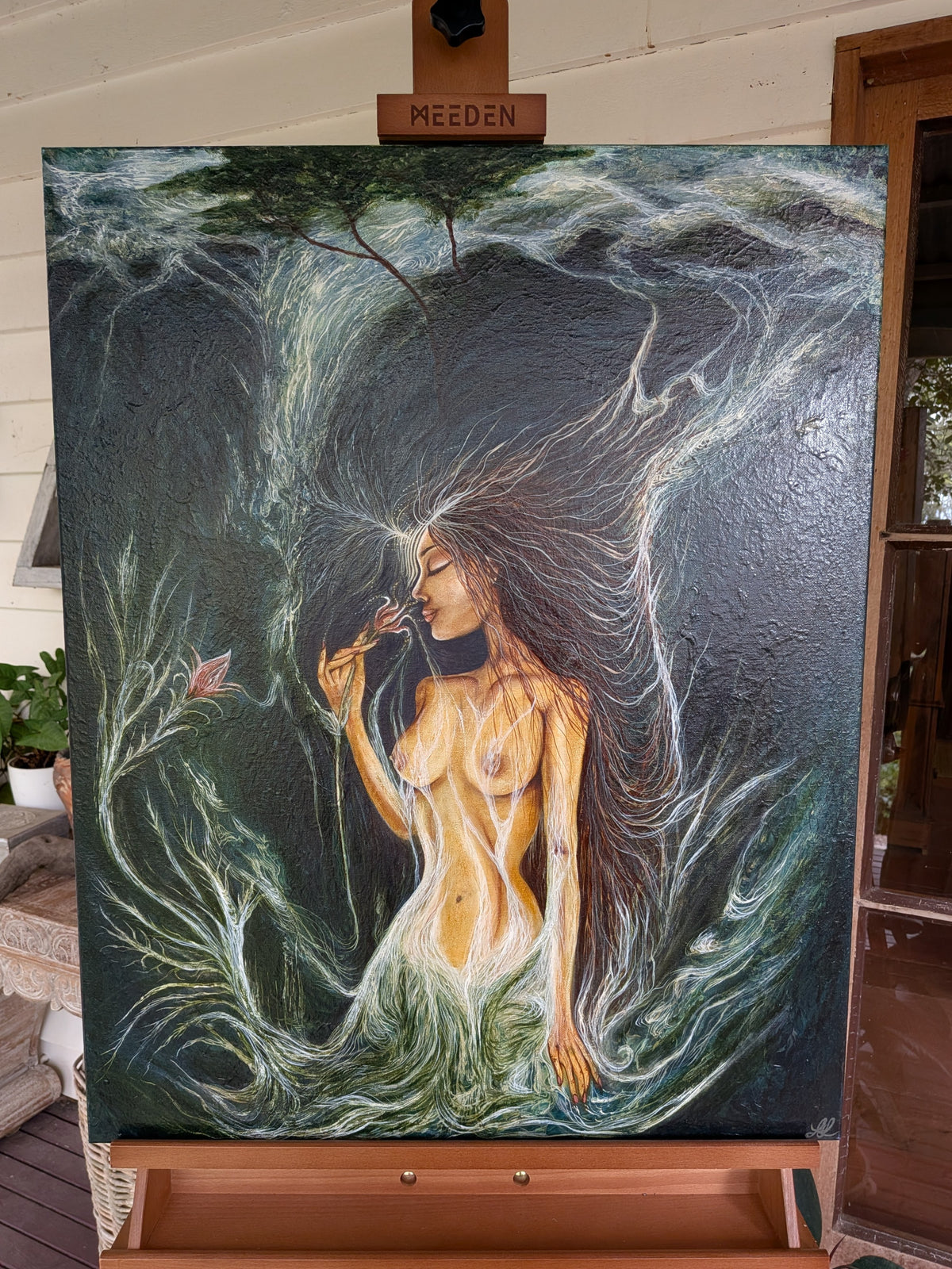 All Earth’s Water Became Her