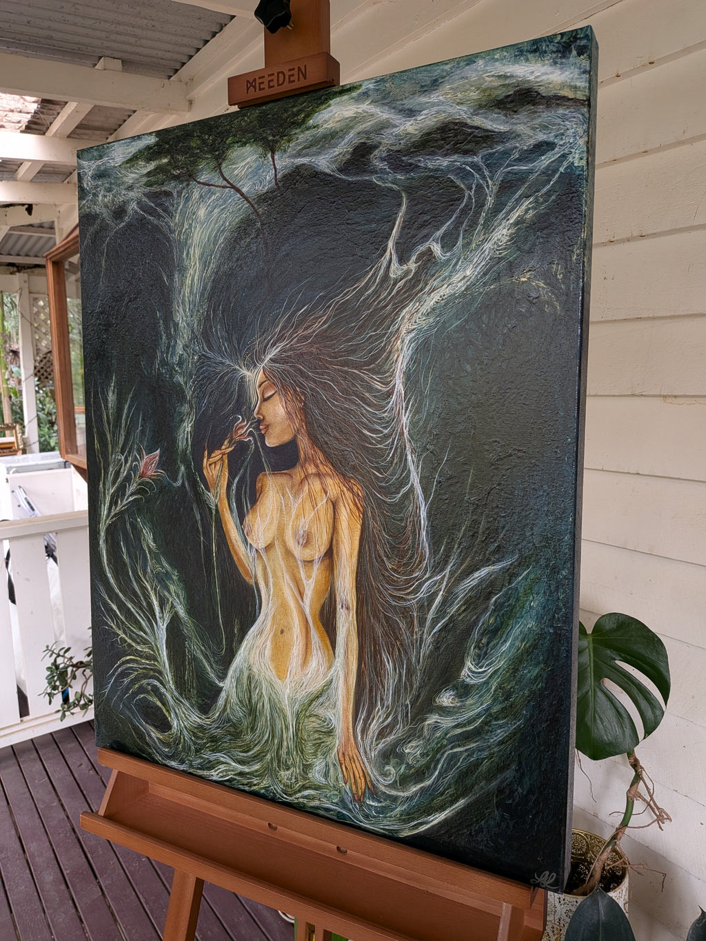 All Earth’s Water Became Her