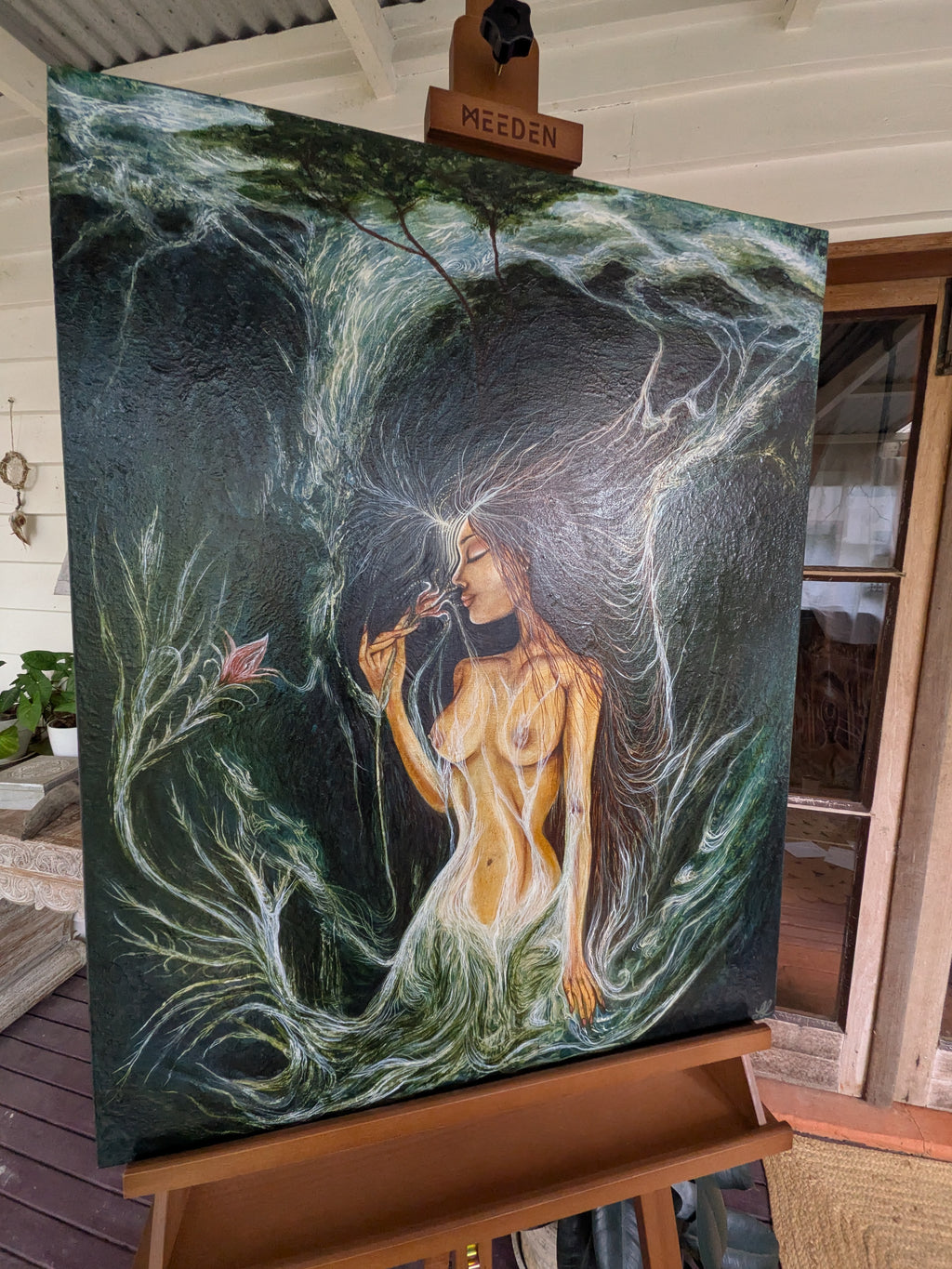 All Earth’s Water Became Her