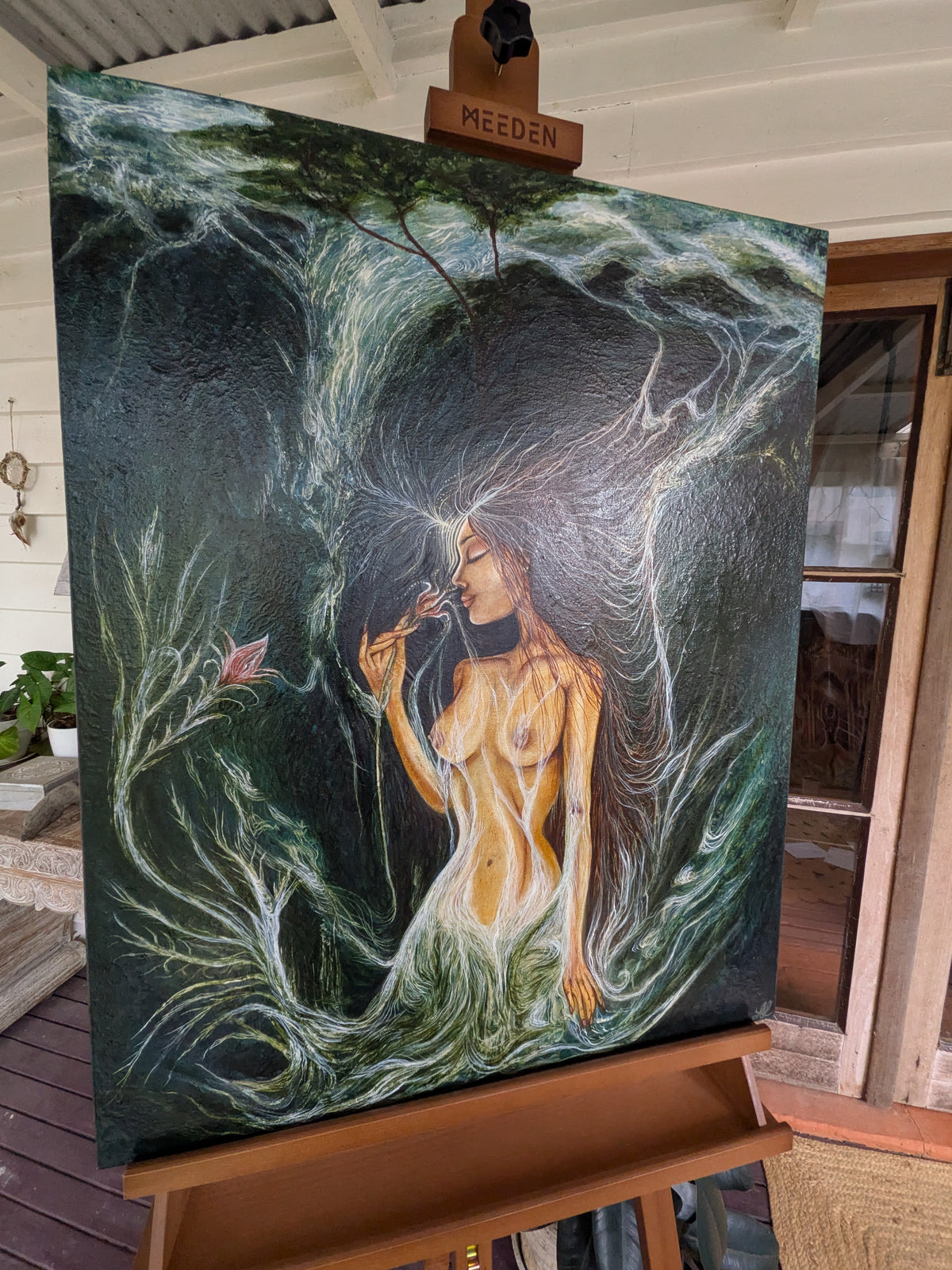All Earth’s Water Became Her