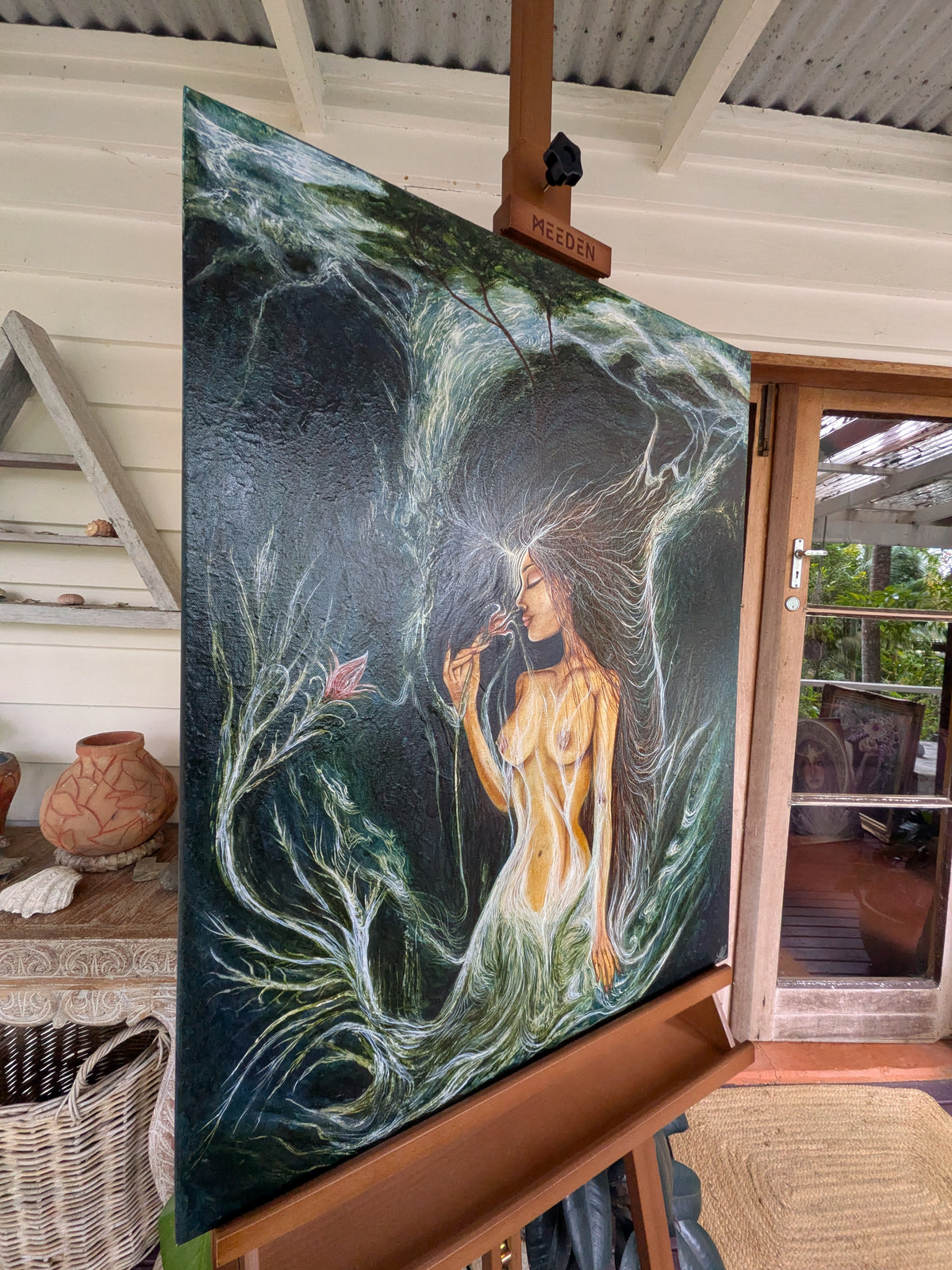 All Earth’s Water Became Her