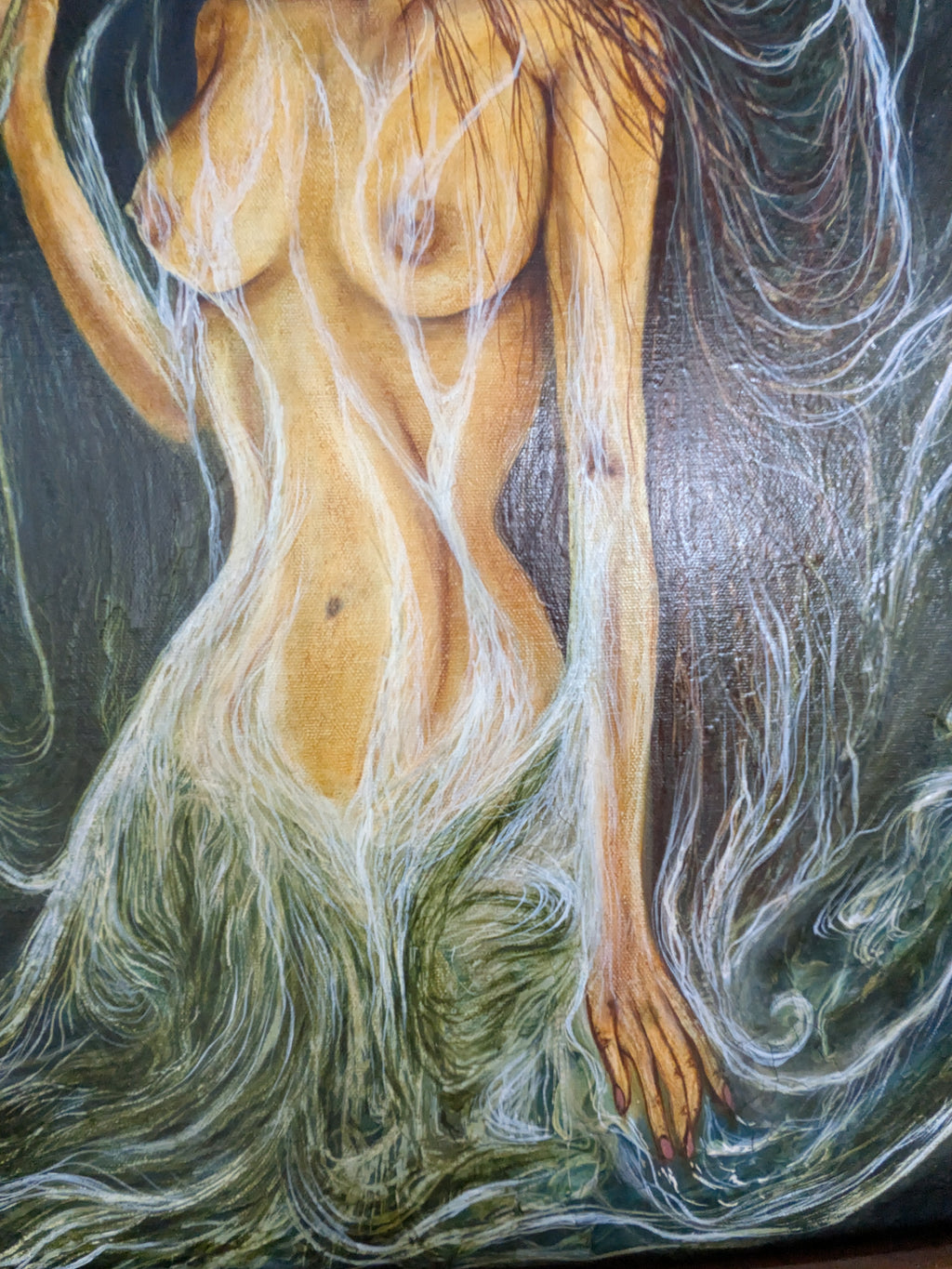 All Earth’s Water Became Her