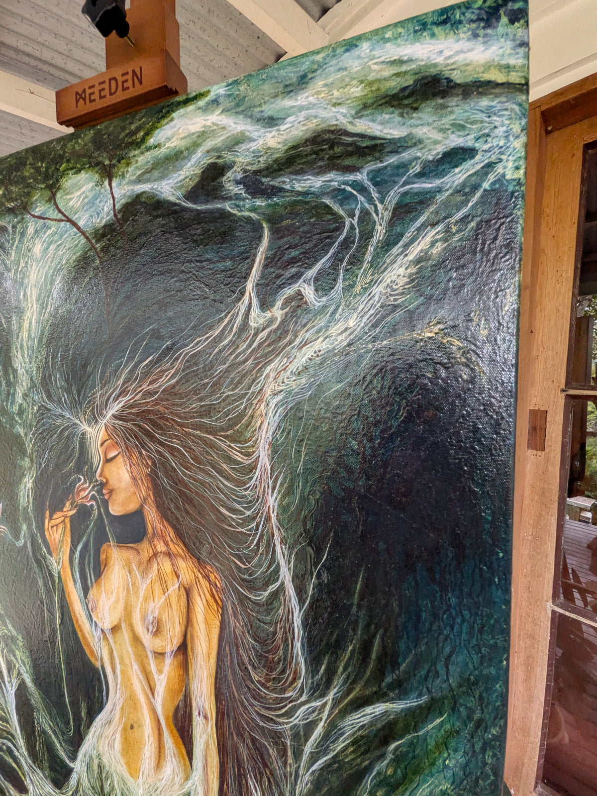 All Earth’s Water Became Her