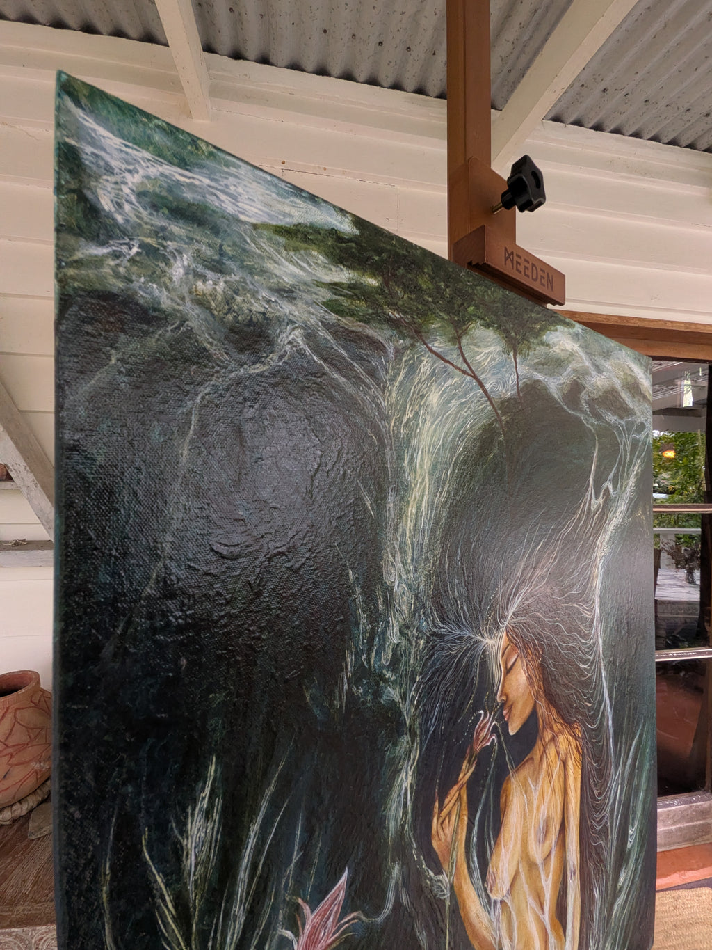 All Earth’s Water Became Her