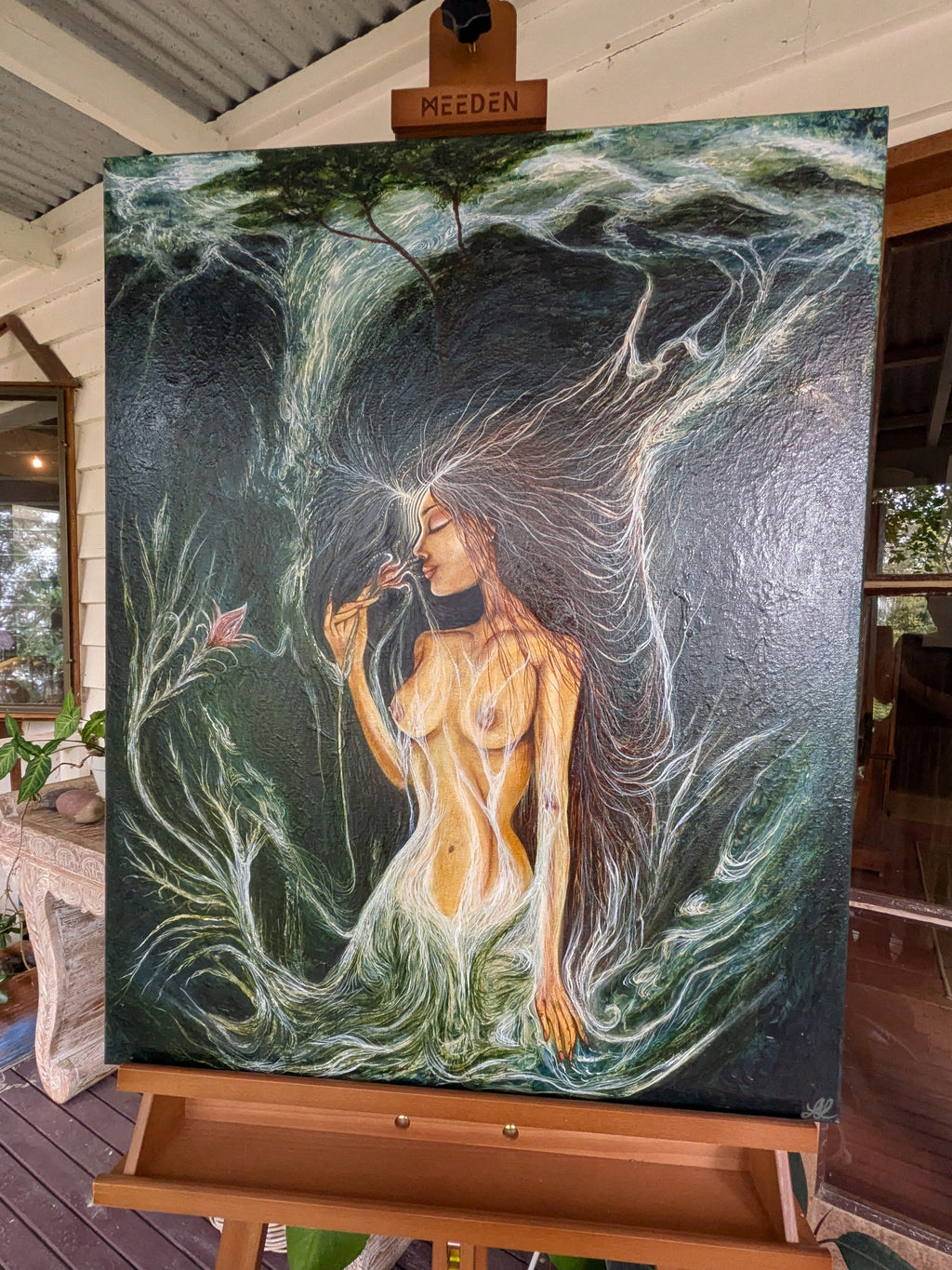 All Earth’s Water Became Her