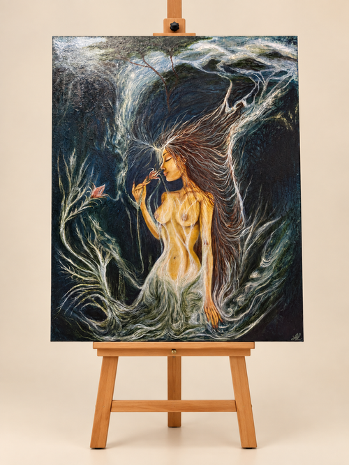 All Earth’s Water Became Her
