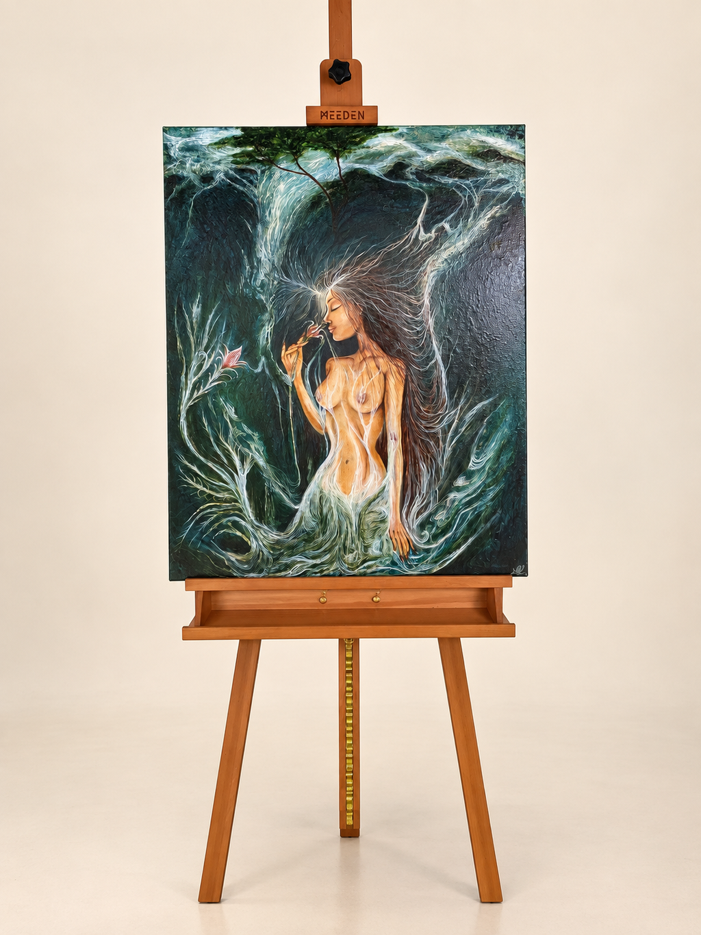 All Earth’s Water Became Her