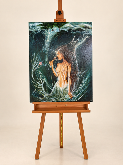 All Earth’s Water Became Her