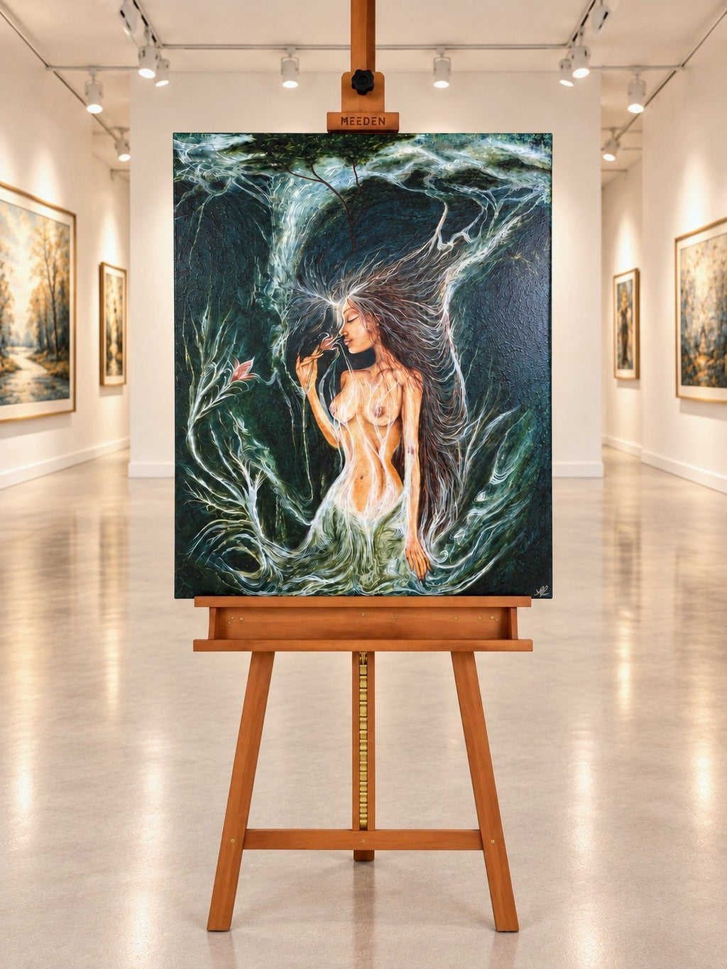 All Earth’s Water Became Her