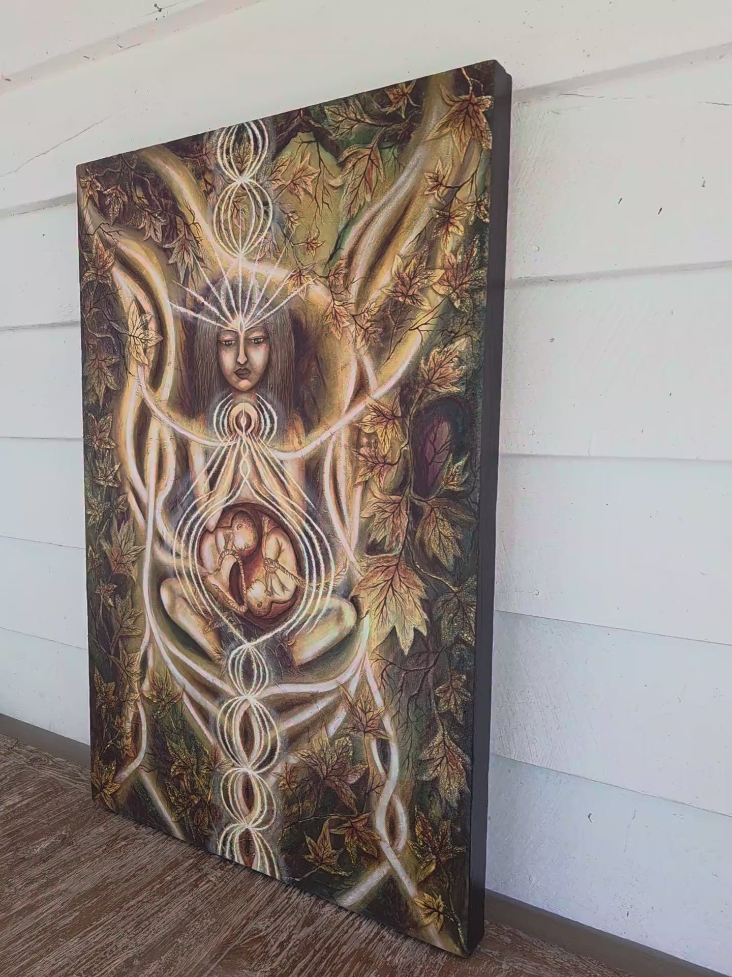 She Sings to Earth's Frequency - Original