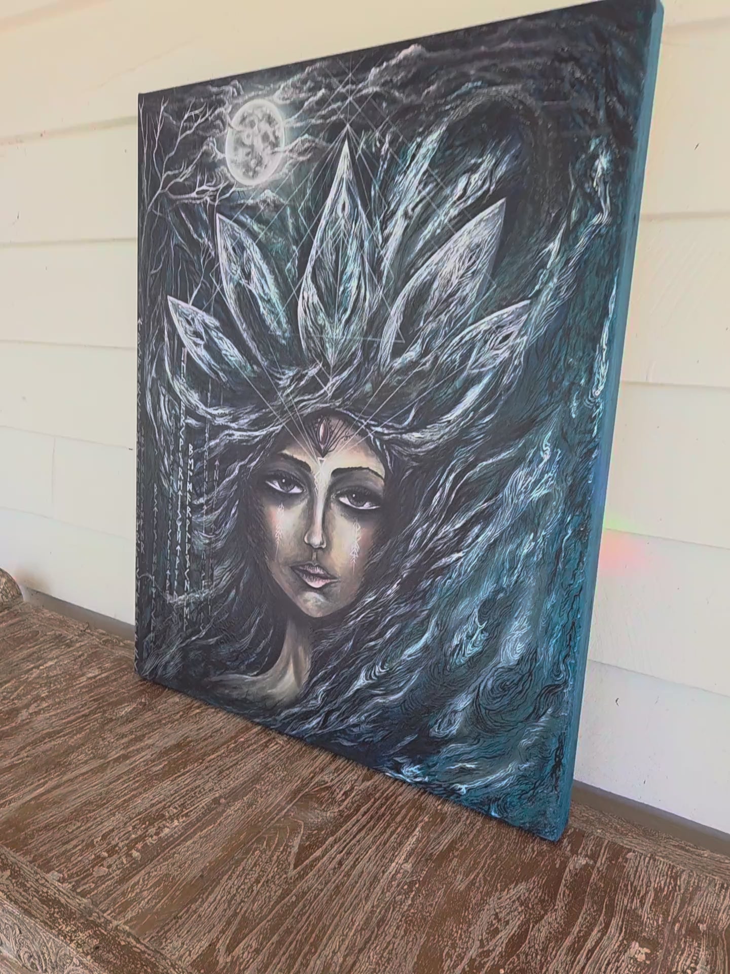 She is the Weaver of Abundance in all Forms - Original