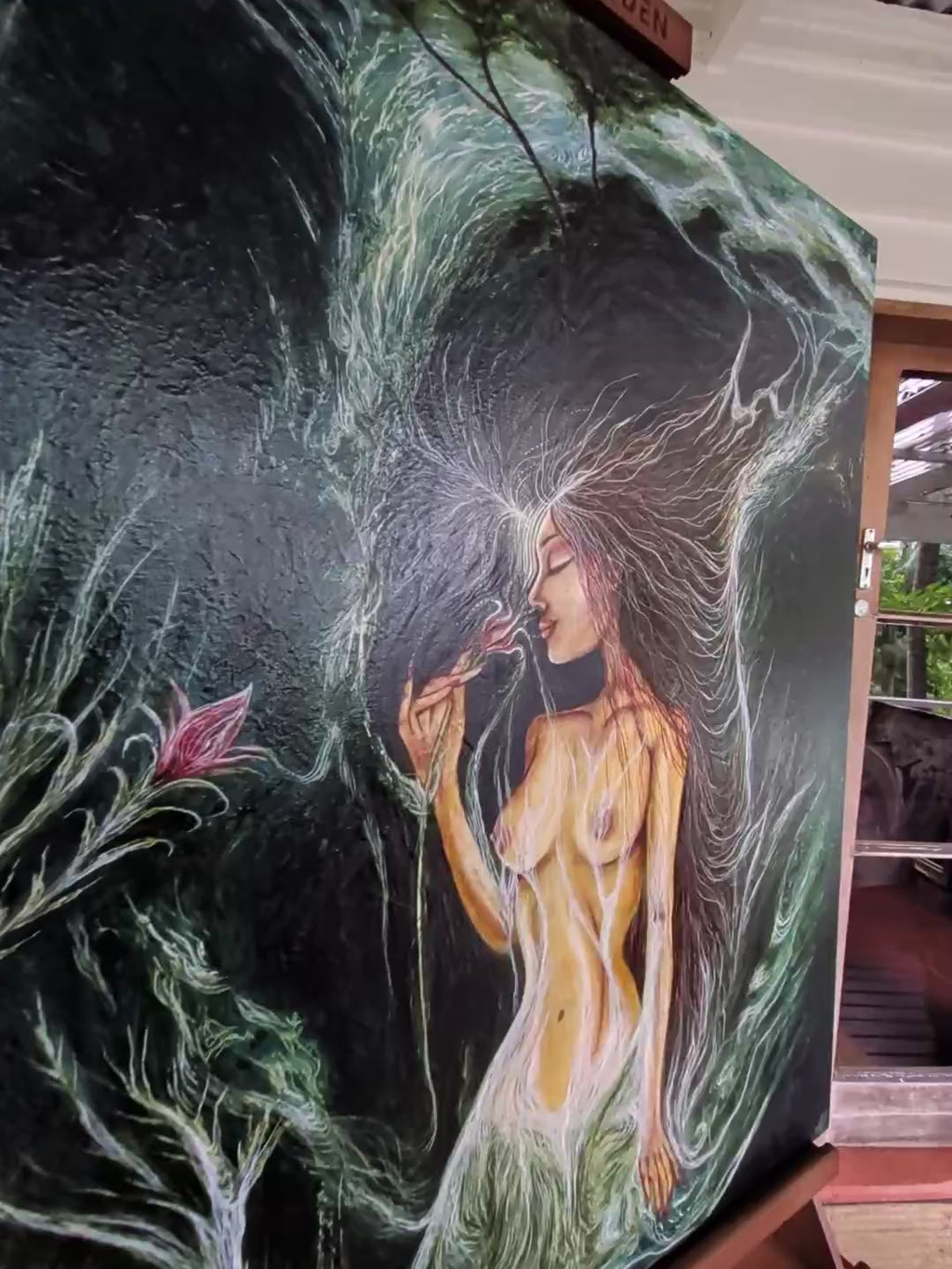 All Earth’s Water Became Her