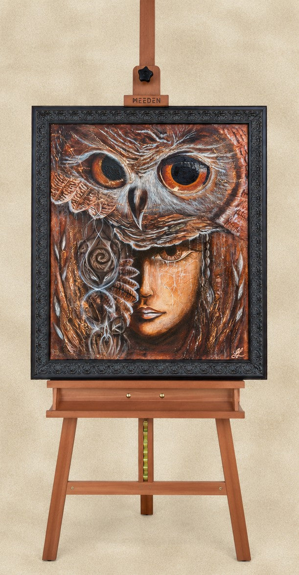 Shikari - The seeker of Wisdom - Original Framed Painting